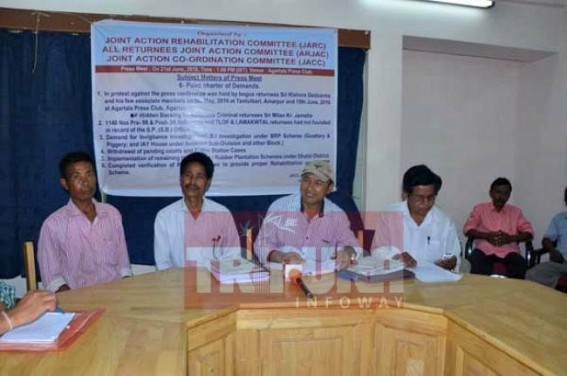 Surrendered Militants again becoming rebellious towards state Govt. : Various surrendered groups held press meet with plenty demands Surrendered Militants again becoming rebellious towards state Govt. : Various surrendered groups held press meet with plenty demands